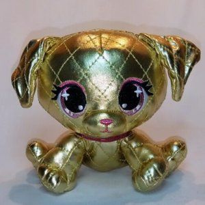 Gund PLushes Pets Goldie La Pooch Plush Stuffed Puppy Dog Gold/Pi…